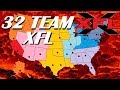 XFL - 32 Team Expansion and Alignment Proposal