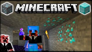 LUCKIEST MINECRAFT DIAMOND CAVING TRIP EVER?! | Let's Play Minecraft Survival