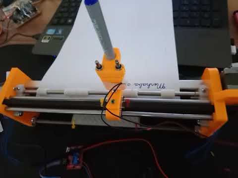 Asmograf Pen Plotter with Nano Cnc Shield v4