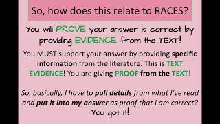 RACE strategy for writing