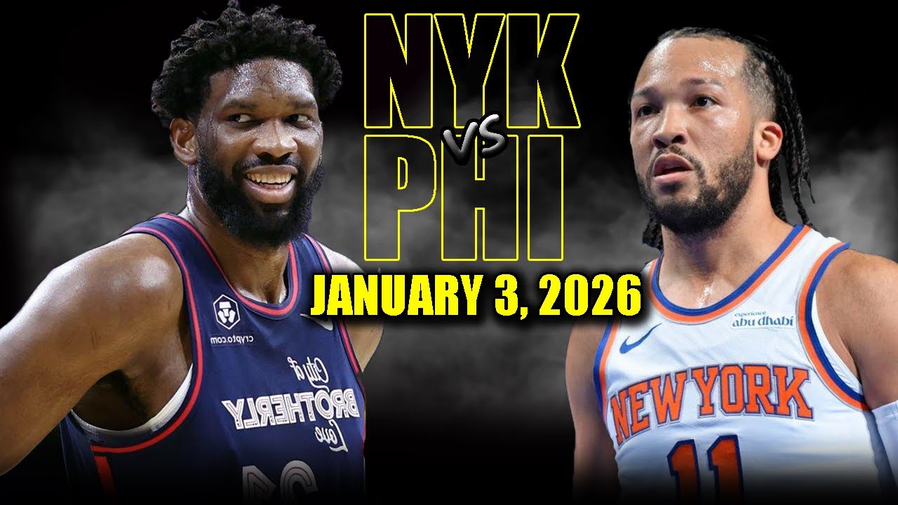 New York Knicks Vs 76ers Full Game Highlights January 3 