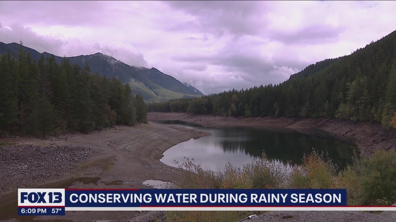 Conserving water during the rainy season | FOX 13 Seattle - YouTube