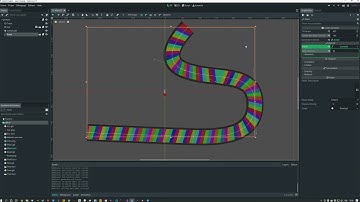 Path2D to Area2D automatic generation GODOT Devlog Apex racing