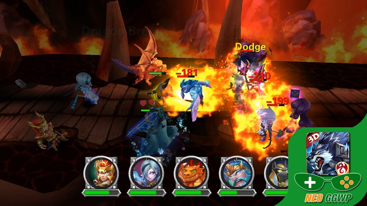 เกมมือถือ rpg Battle of Gods (Android) - Gameplay Frist Start