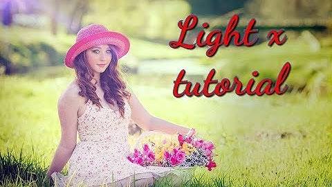 Light x photo editing tutorial  ! Best CB editing tutorial