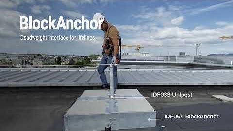 Deadweight Lifeline BlockAnchor SecuRope