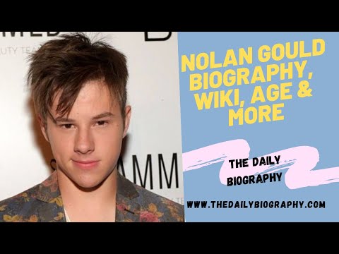 Video: Nilai Bersih Nolan Gould: Wiki, Berkahwin, Keluarga, Perkahwinan, Gaji, Adik Beradik