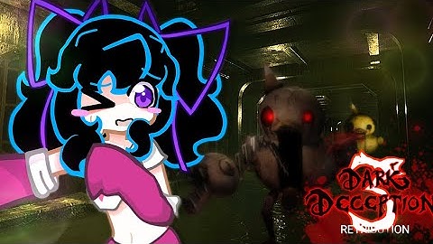 BEING CHASED BY CRAZY EVIL DREAD DUCKIES! | Dark Deception Chapter 3