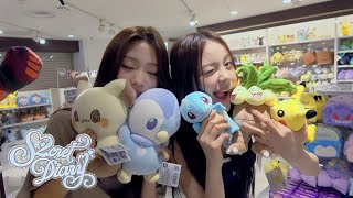 Our First Monjayaki & Pokémon Center in Tokyo ✧。٩(ˊᗜˋ )و✧*。 ✧ S2cret Diary ꒰ EP.7 ꒱