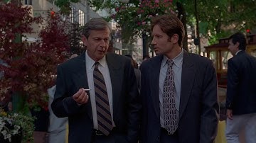 The X-Files - Smoking Man recruits Mulder [5x02 - Redux II]