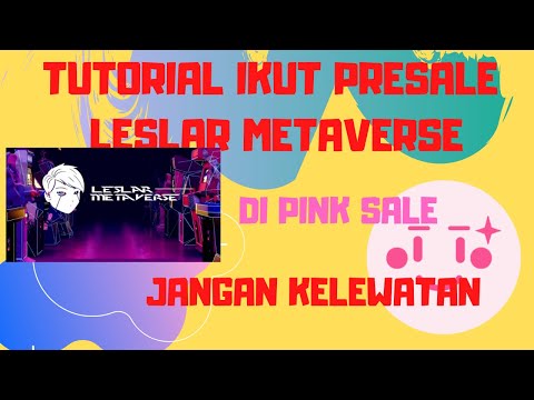 Leslar Metaverse | TUTORIAL BELI DI PINK SALE | Project Token Artis lesti kejora dan rizki bilar