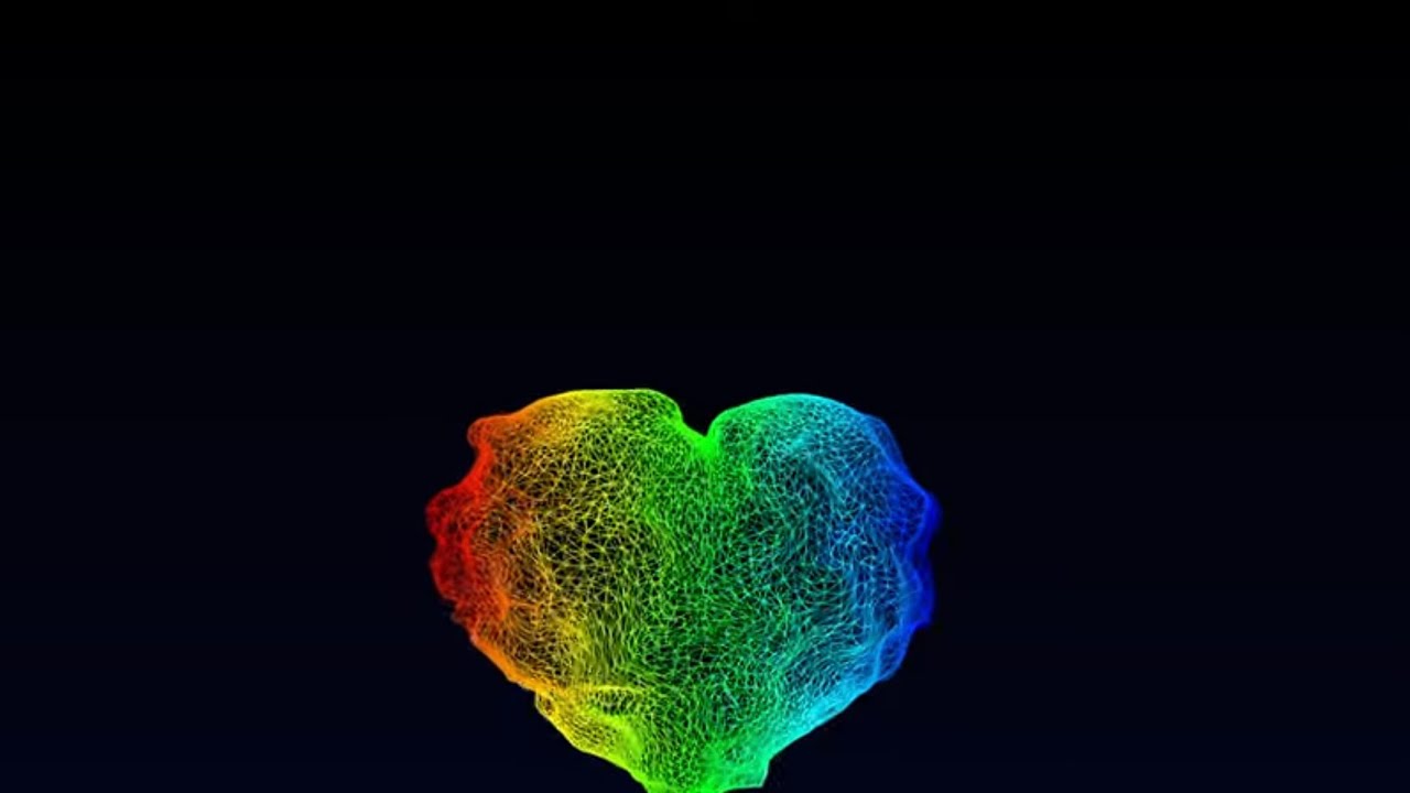 4K 60fps Colorful Abstract Particle Effect | Slow Motion - YouTube