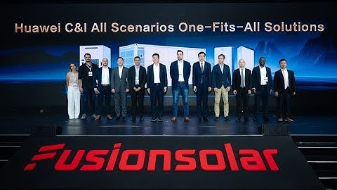 Huawei FusionSolar Showcases C&I One-Fits-All Solutions in Africa