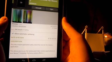 How To Use Camera For Nexus 7