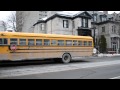 DIRTY SCHOOL BUS CONVOY - INTERNATIONAL RECYCLING TRUCK