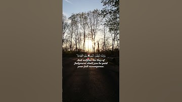 Surah Ali Imraan 185 by Omar Dia adDeen - سورة آل عمران ١٨٥ عمر ضياء الدين