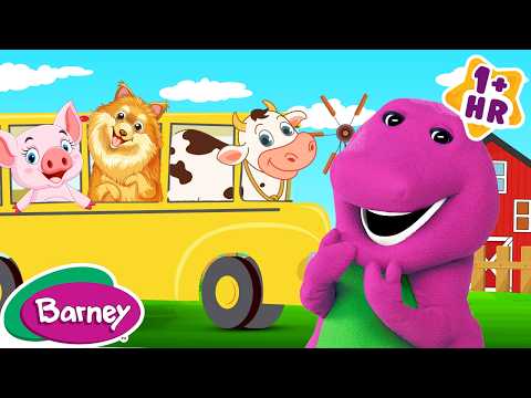 Wheels on the Truck | Classic Nursery Rhymes | Barney Nursery Rhymes and Songs for Kids