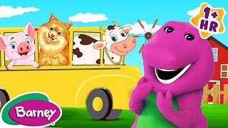 Wheels on the Truck | Classic Nursery Rhymes | Barney Nursery Rhymes and Songs for Kids