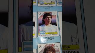FIGURINHA COPA 90 - MARADONA #worldcup #copadomundo