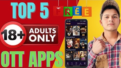 Top 5 Bold Adult Webseries Kaise Dekhe 2025 | Hot Webseries Kaise Dekhe | Top 5 Best OTT Apps |