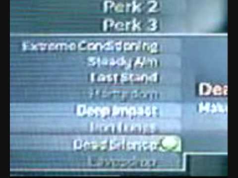 Cod 4&&5 perk glitch