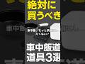 絶対に買うべき!車中飯道具3選【車中泊おすすめアイテム】#車中泊#車中飯#おすすめグッズ#アウトドア飯#ポータブル電源#ミニチュラ#電気鍋