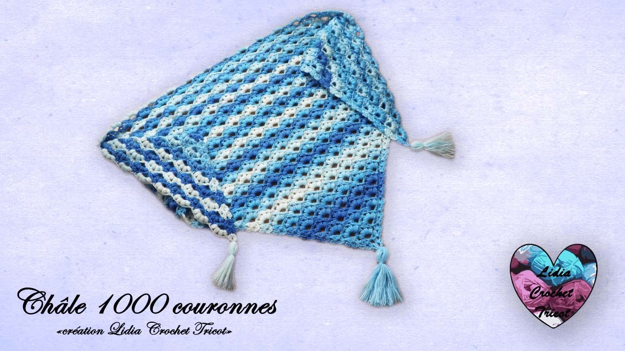 Châle 1000 couronnes facile 