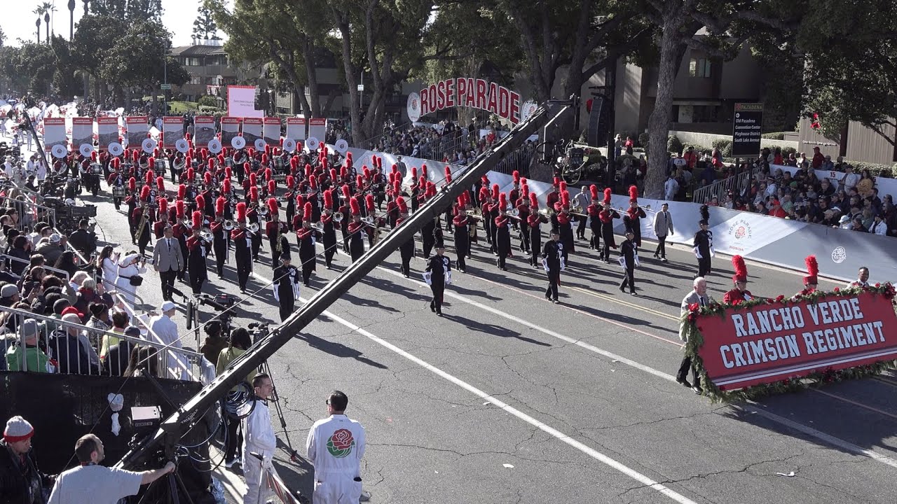 Rancho Verde Crimson Regiment - 2025 Pasadena Rose Parade