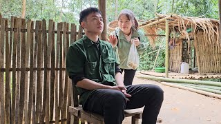 Harvest the tangerine garden and bring it to the market to sell