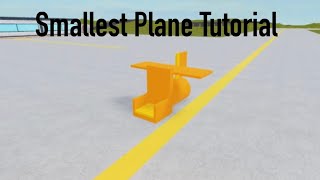 Roblox Plane Crazy - Smallest Plane Tutorial (4 blocks) by ChunkyTortoise 328 views 1 year ago 52 seconds