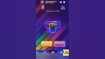 Tetris Game | Level-11 |Brickgame | Tetris puzzle #gamer #tetris #tetrisgame #game@Kids_GamesChannel