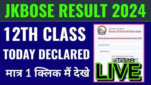 jkbose class 12th result 2024 kaise dekhe, how to check jkbose class 12th result 2024, jkbose result