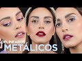 3 LOOKS CON DELINEADOS METÁLICOS | PAU FLORENCIA