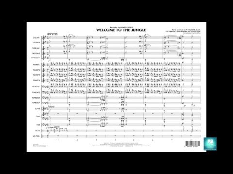 Welcome to the Jungle arranged by Paul Murtha