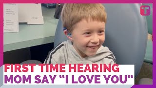 Boy Hears Mom Say 'I Love You' Clearly For First Time