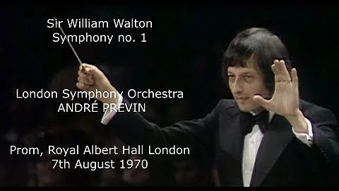 Sir William Walton - Symphony no. 1: Andr Previn c...