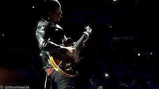 U2 Cedarwood Road (Snippet The Edge On Stage) Berlin 31.8.2018 Mercedes-Benz-Arena