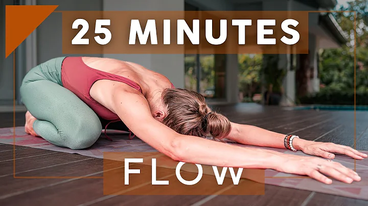 Simple 25 Minute Vinyasa Yoga Class for Beginners | Breathe and Flow Yoga