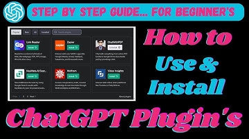 How to use ChatGPT Plugins as a Beginner