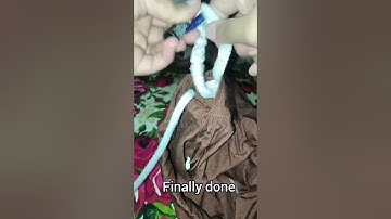 ASMR| How to put drawstrings into Shalwar using a pen| How to put drawstring| Asmr video| Asmr Sound