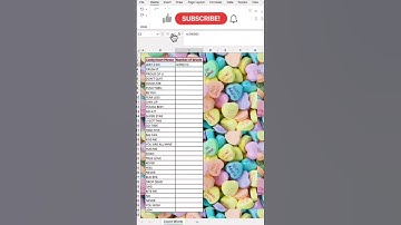Count Word in Excel👍 #excel #viral #trending  #youtubeshorts @stata_world1110