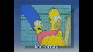 ZDF 12.04.1992 - heute Nachrichten und sehr ausführliche Programmvorschau (u.a. Die Simpsons)