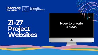21-27 Project Website // how to create a news with DIVI Builder (recommended)