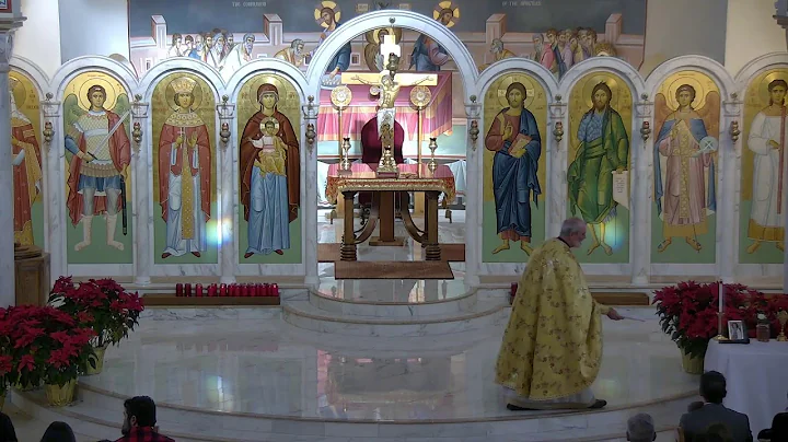 Sunday Before the Nativity, December 21st  - Orthros at 8:15am and Divine Liturgy at 9:30am