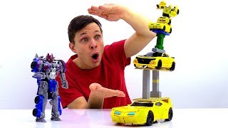 Мастерская Фёдора - Прокачиваем Бамблби - Самый высокий Трансформер! Мастерская Фёдора - Прокачиваем Бамблби - Самый высокий Трансформер!