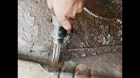 Removing Heavy Rust | Needle Gun