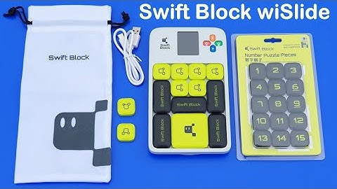 Swift Block WiSlide  ► New puzzle by GANCUBE
