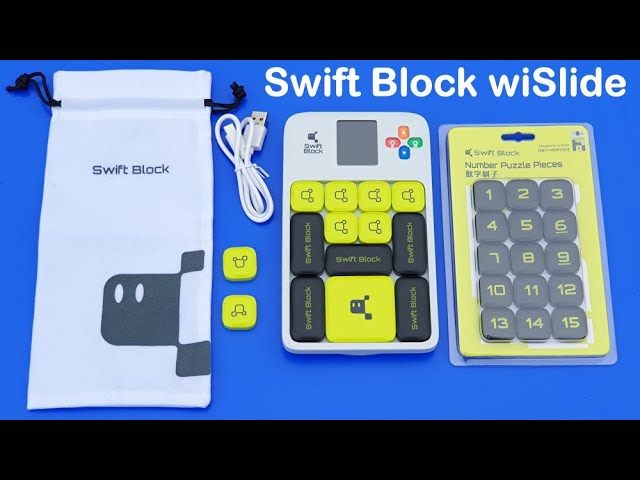 Swift Block Super Slide Puzzle Games with Number Puzzle Pieces