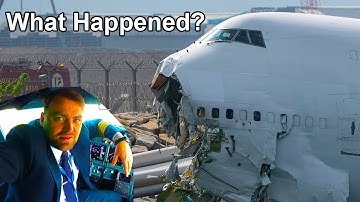 B747 Slid off the Runway in Hong Kong and Crashed. What Happened?