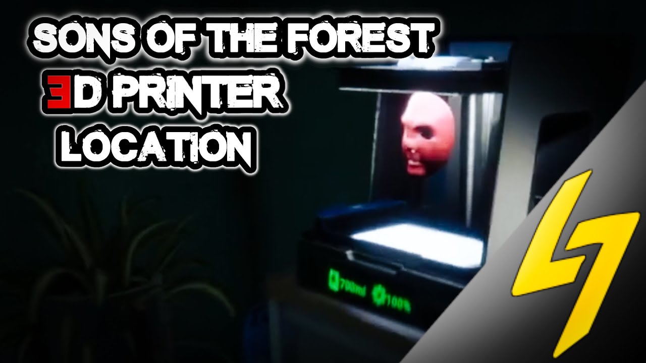 How to find and use the 3D Printer in Sons of the Forest